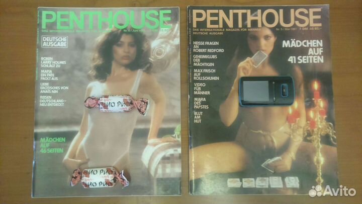 Журнал Penthouse (Германия) 1980-1990гг