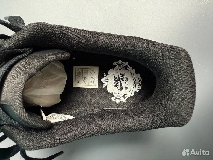 Nike air force 1 чёрные Оригинал