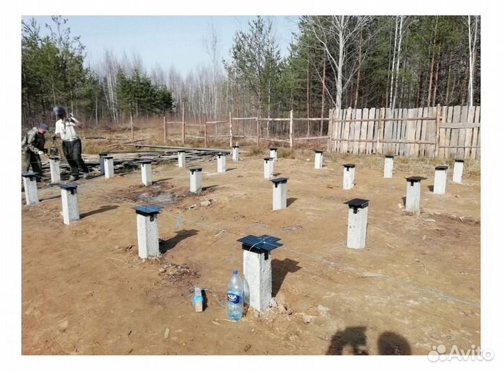 Сваи железобетонные (забивные)