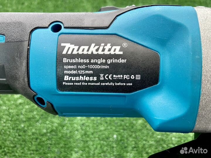 Аккумуляторный набор болгарка + гайковерт Makita