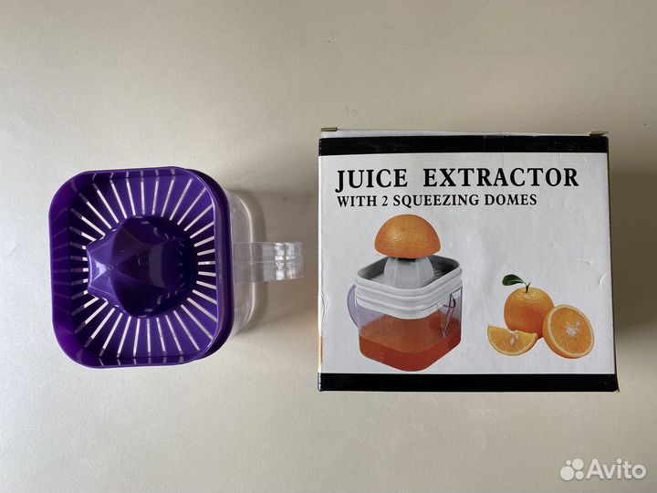 Новая ручная соковыжималка для цитрусовых