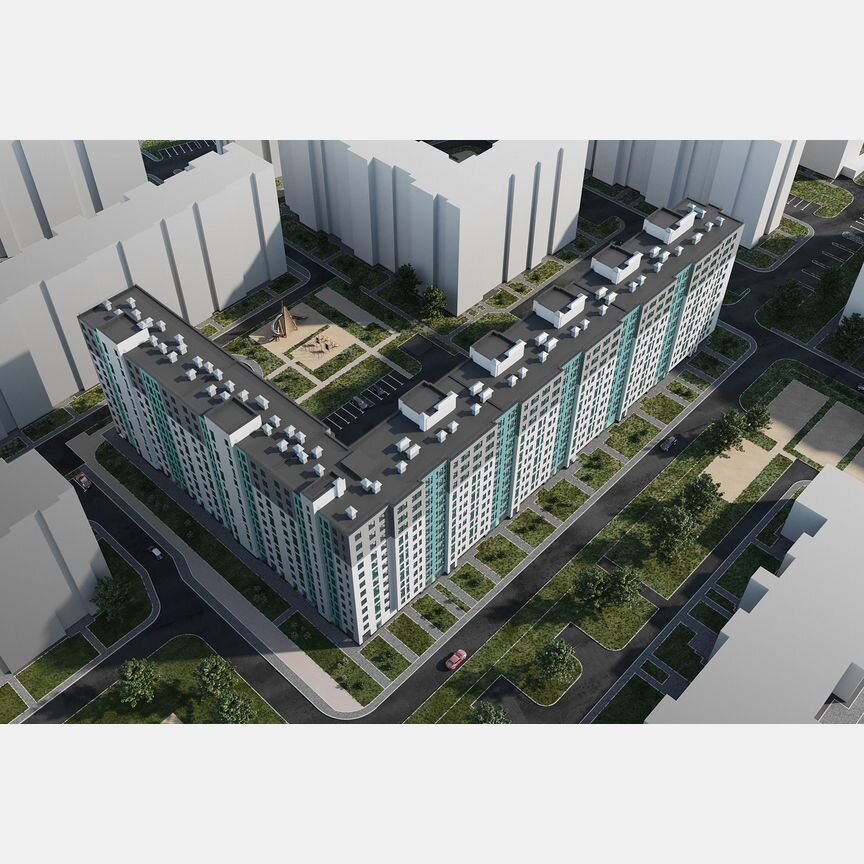 2-к. квартира, 51 м², 3/12 эт.