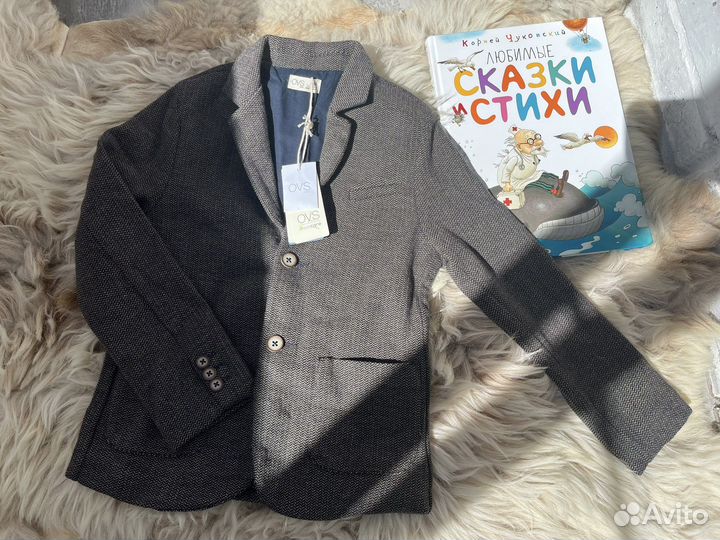 Школьная форма. Пиджак для мальчика 6-7 лет новый