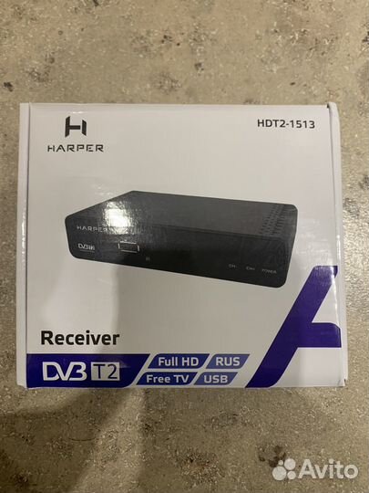 TV приставка ресивер Harper DV3 T2