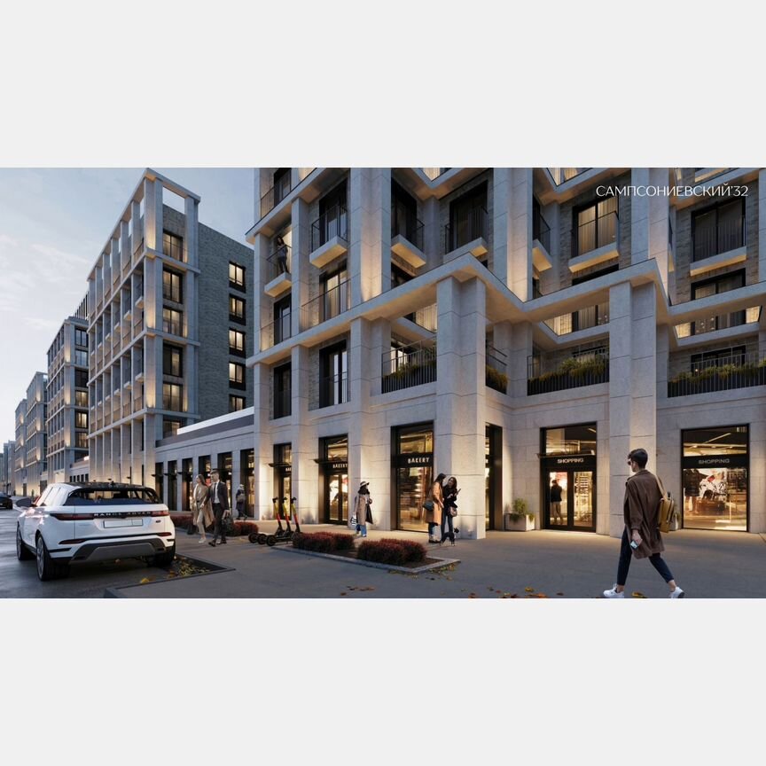 3-к. квартира, 105,7 м², 6/10 эт.
