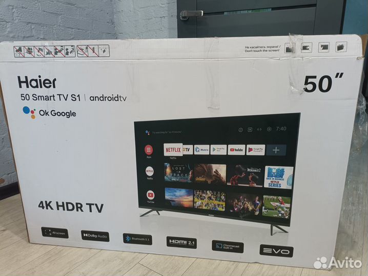 Телевизор haier 50 SMART tv 1s