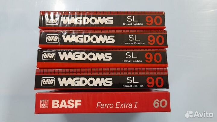 Аудиокассеты чистые