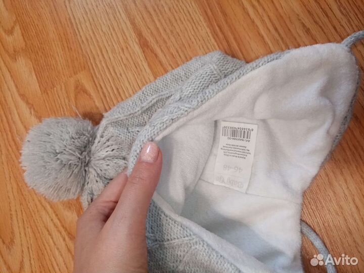 Шапки для девочки 46-48