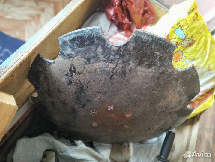 Сковорода из диска от бороны