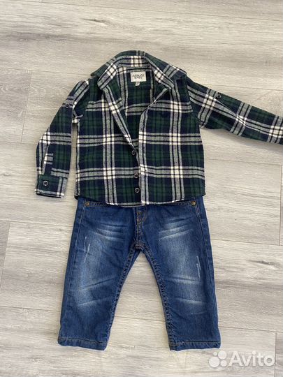 Одежда на мальчика 9-12мес