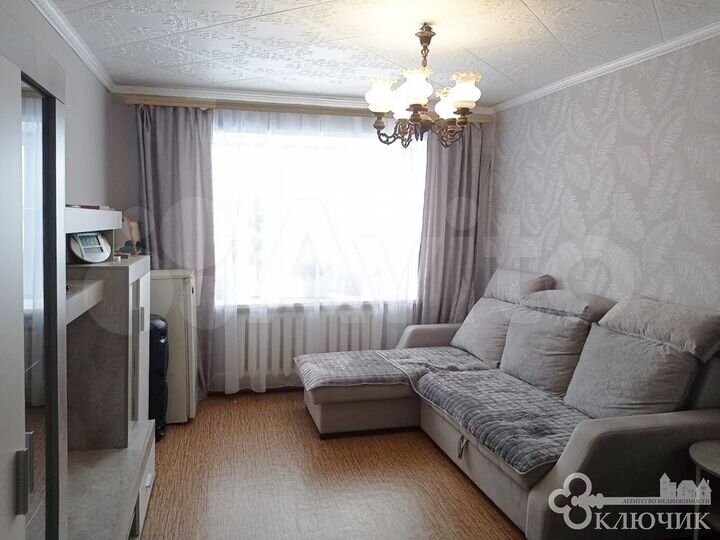 3-к. квартира, 56,3 м², 2/2 эт.