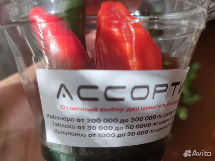 Перец острый свежий