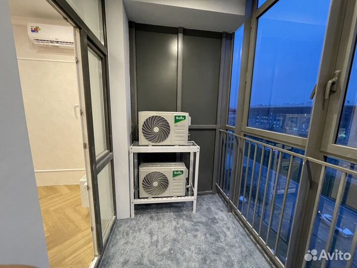 Установка монтаж кондиционеров,закладка трассы