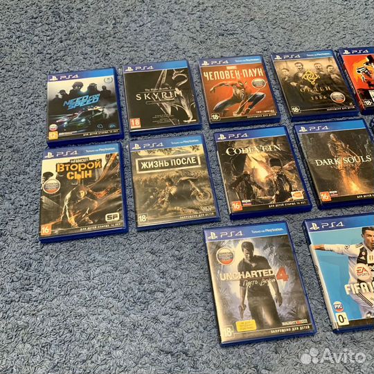 Игры для PS4/диски /Орден/Dark Souls/Skyrim