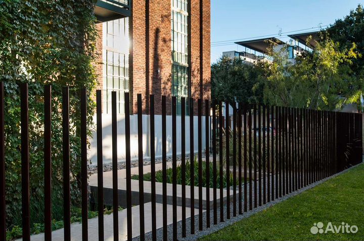 Забор расческа