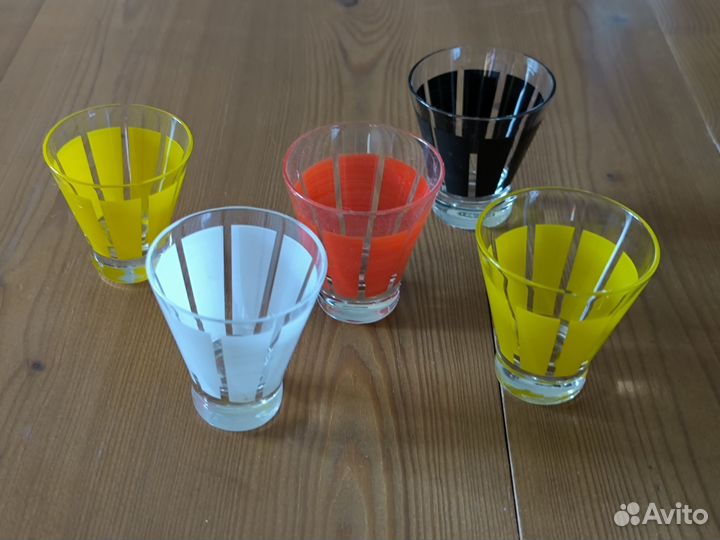 Стопки силикатные краски винтаж СССР