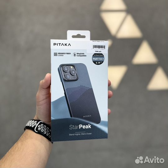 Pitaka чехлы на iPhone 15 Pro/15 Pro Max