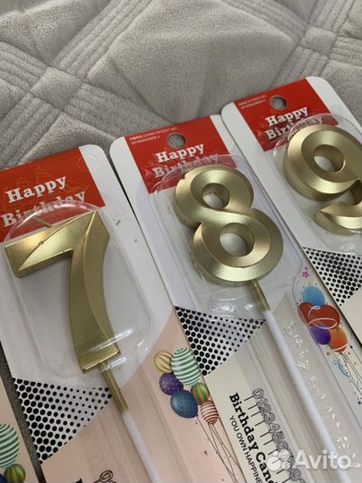Свечи для торта