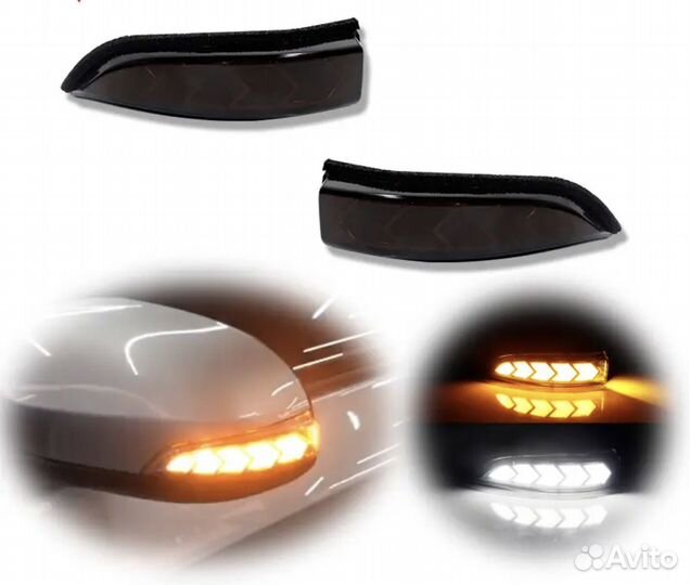 Повторитель поворота в зеркало toyota aqua