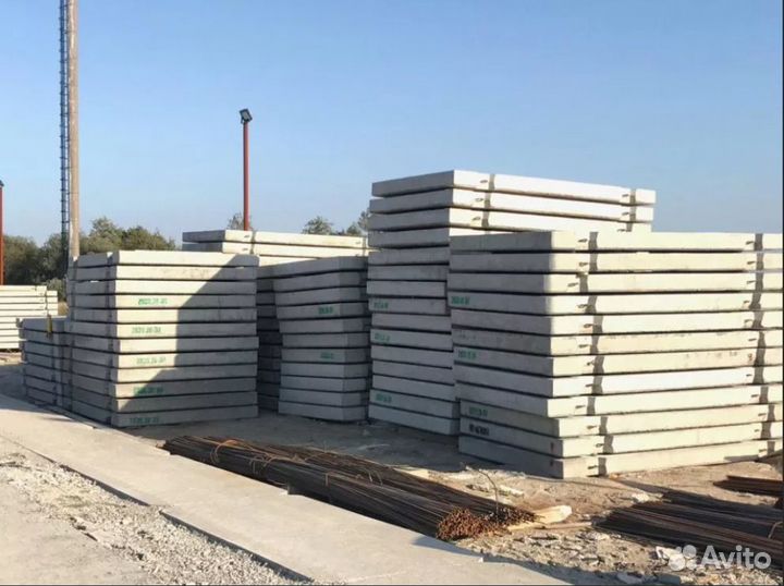 Плиты дорожные 1П