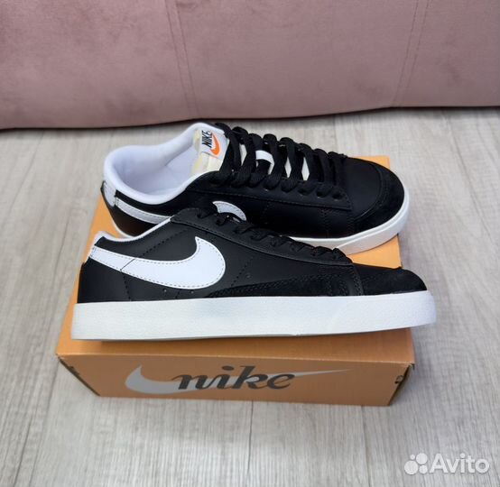 Кроссовки Nike Blazer mid 77 vntg Low black новые