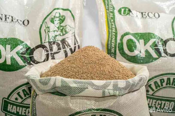 Комбикорм для крс, птиц и с/х животных только опт