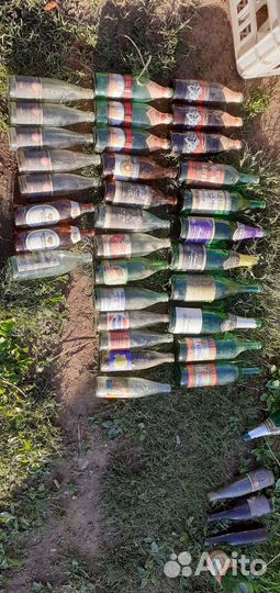 Бутылки этикетки СССР советская упаковка