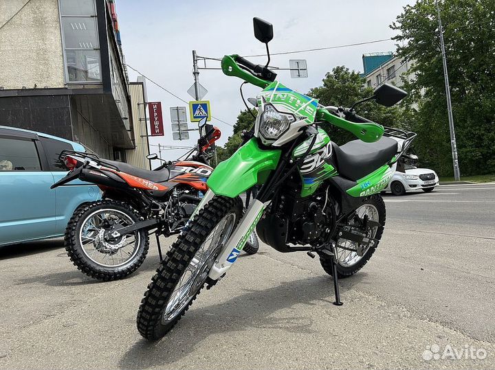 Мотоцикл racer RC300-GY8Х panther sport зеленый