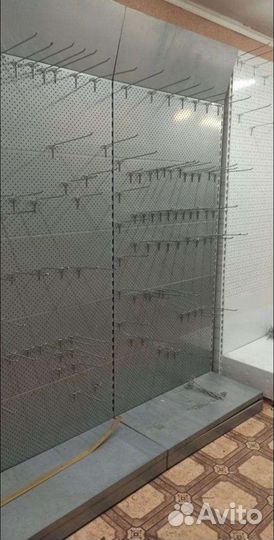 Стеллаж торговый перфорированный металлический