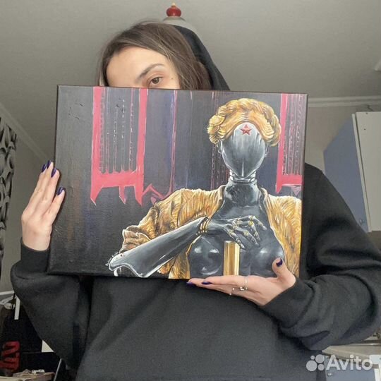 Картина своими руками «Atomic Heart»