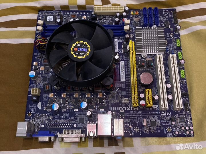 Материнская плата с intel core i3