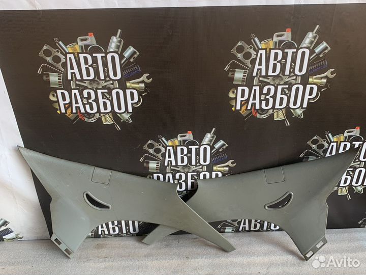 Kia spectra накладки задних стоек