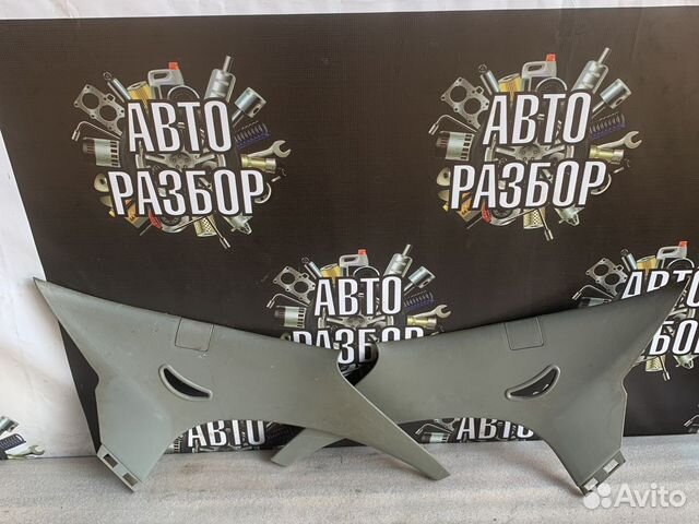 Kia spectra накладки задних стоек