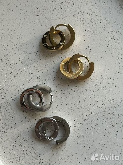 Серьги Cartier