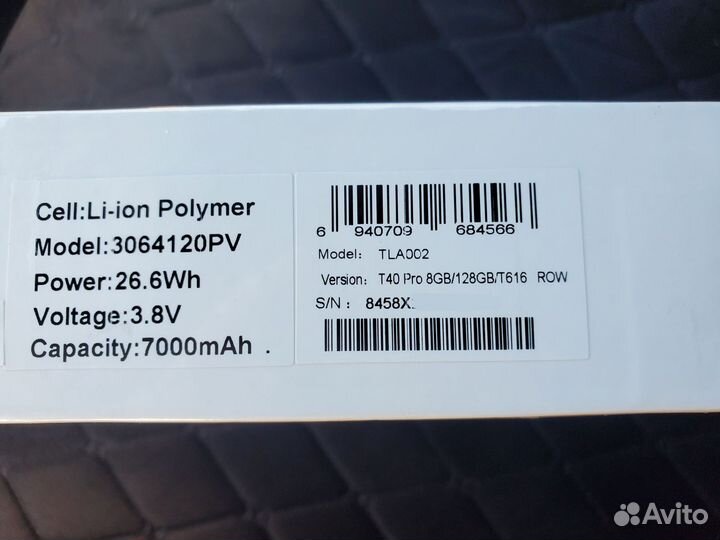 Планшет Teclast t40 pro 8gb/128 LTE+чехол