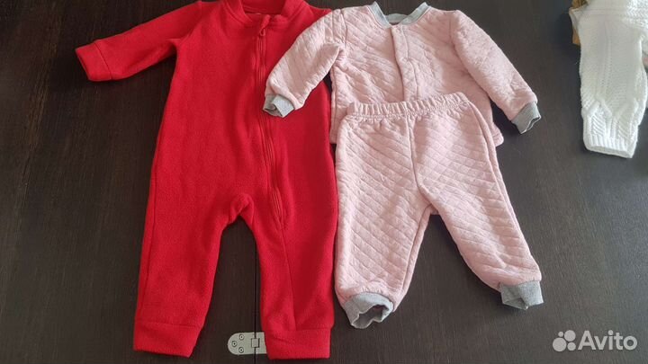 Пакет одежды на девочку 80 размер