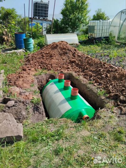 Септик под ключ за 1 день