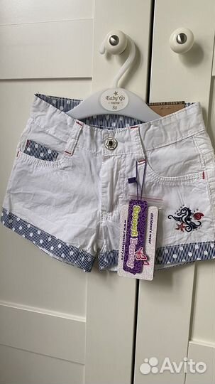 Шорты на девочку 104