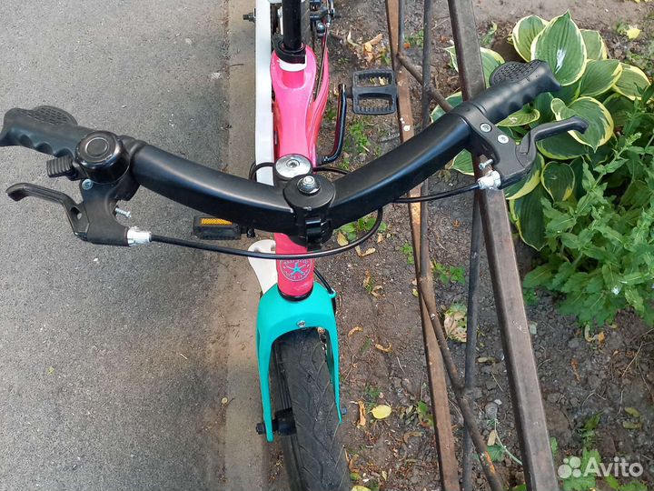 Детский велосипед для девочки 16 дюймов