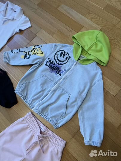 Пакет вещей для девочки 116-122