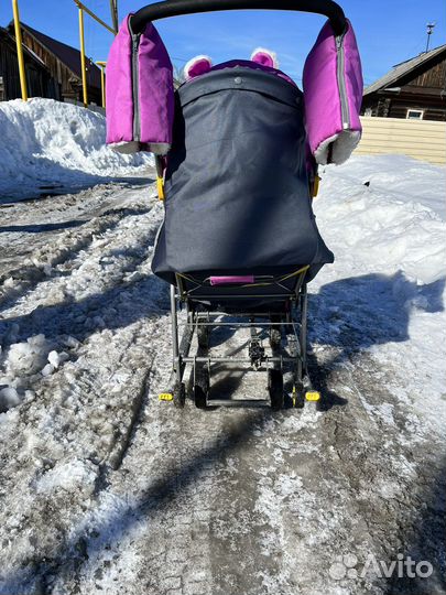 Коляска санки