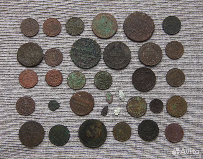Царские монеты 31 штука