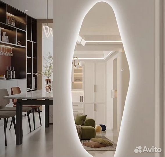 Зеркало интерьерное с подсветкой
