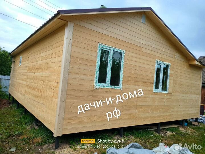 Каркасный дом 8х10