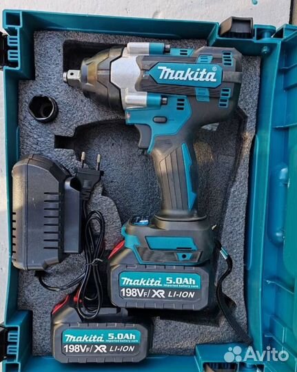 Аккумуляторный гайковерт Makita 800 н.м. (Арт.4393