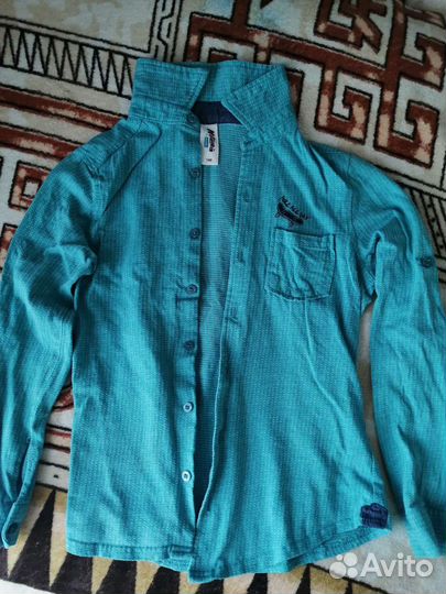 Рубашка на мальчика размер 122-128