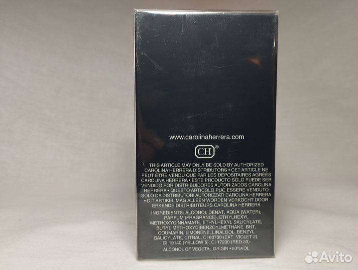 Carolina herrera 212 vip men nyc 50 ml