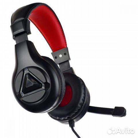 Гарнитура игровая 1,8 м, разъем 3,5 мм,переходник