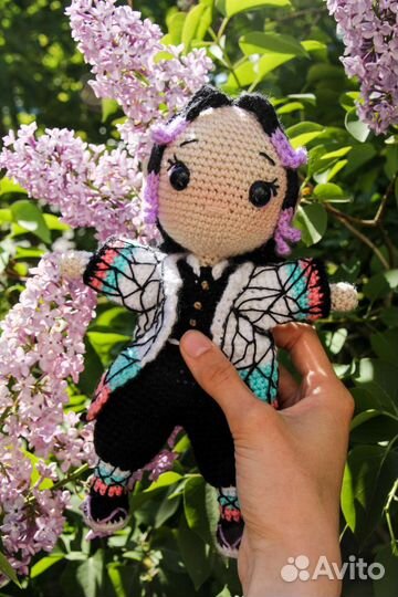 Шинобу амигуруми demon slayers