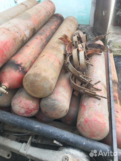 Газовые баллоны для машины